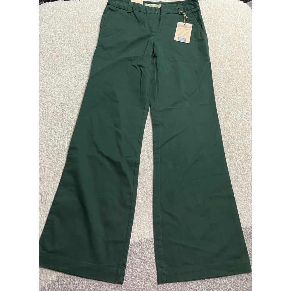 NWT Denver Hayes (31x31 actual) 4x32 Chino Khaki Pants Green Contemporary Fit